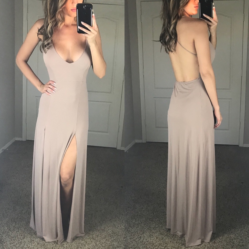 -Nude Love Me to the Maxi- - Picture 3 of 4